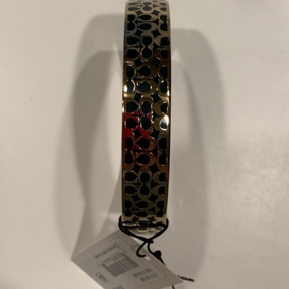 COACH Signature Enamel Bangle (Condition: New) - Picture 4 of 5